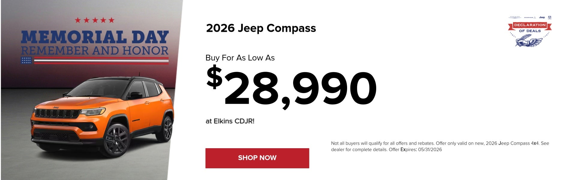 2026 Jeep Compass