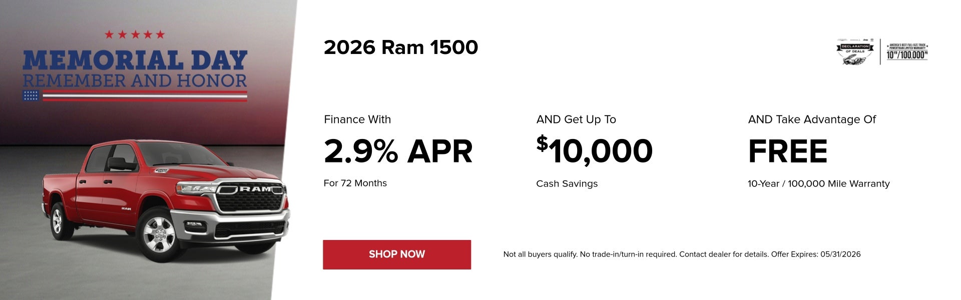 2026 RAM 1500