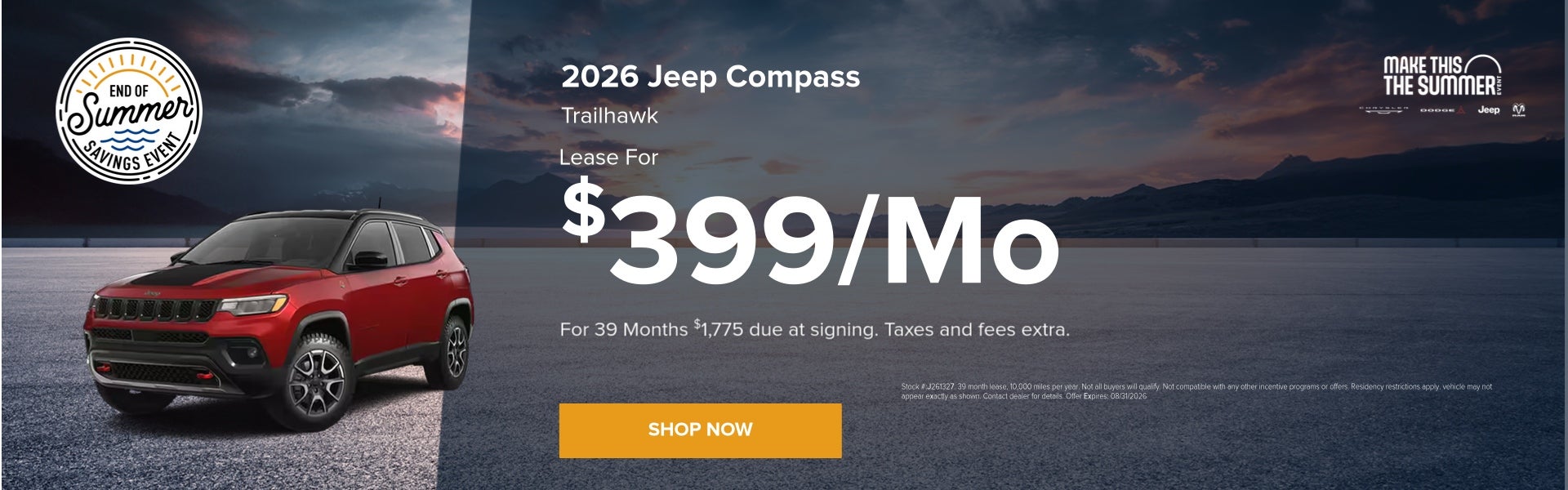 2026Jeep Compass Trailhawk